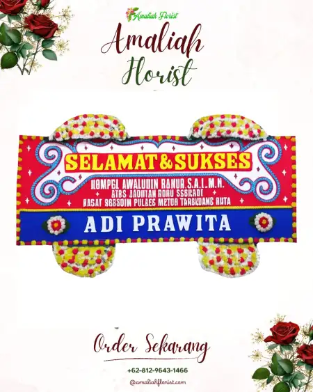 Papan Bunga Ucapan Selamat Gunung Anyar