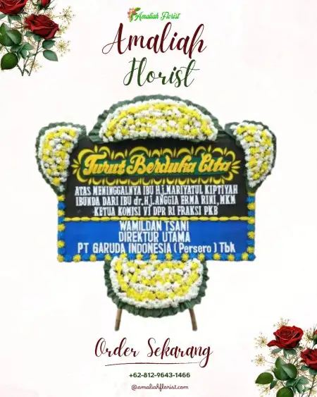 Papan Bunga Duka Gunung Anyar